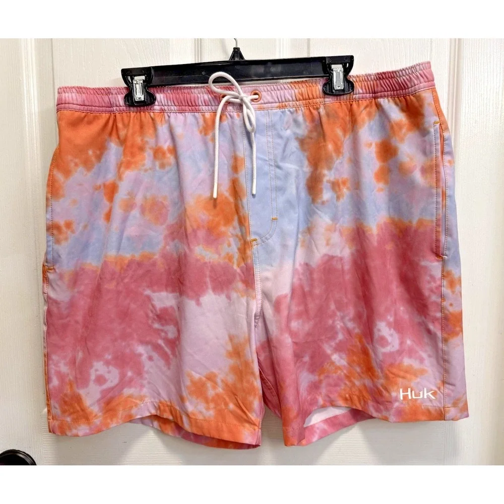 HUK Tie Dye Volley 6